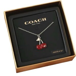Coach Cherry Necklace